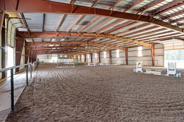 view of stable