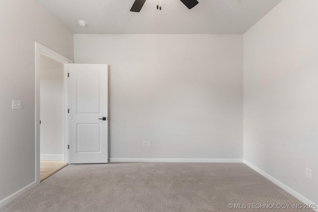3908 S Elder Blvd, Broken Arrow, OK 74012 - carpeted empty room featuring ceiling fan and a smoke detector
