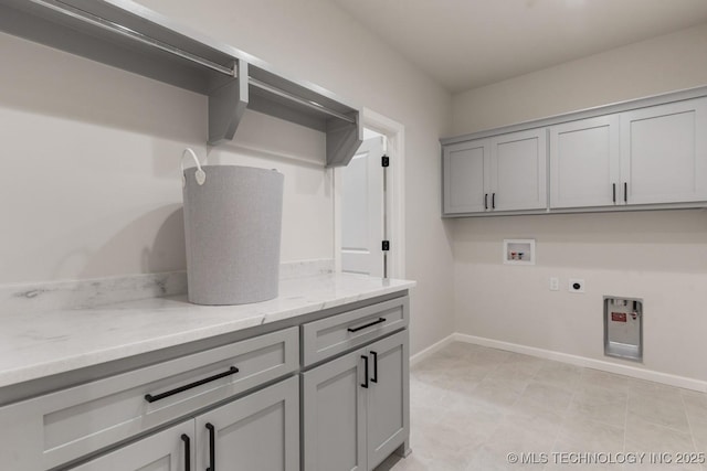3908 S Elder Blvd, Broken Arrow, OK 74012 - laundry area featuring hookup for a washing machine, hookup for an electric dryer, and cabinet space