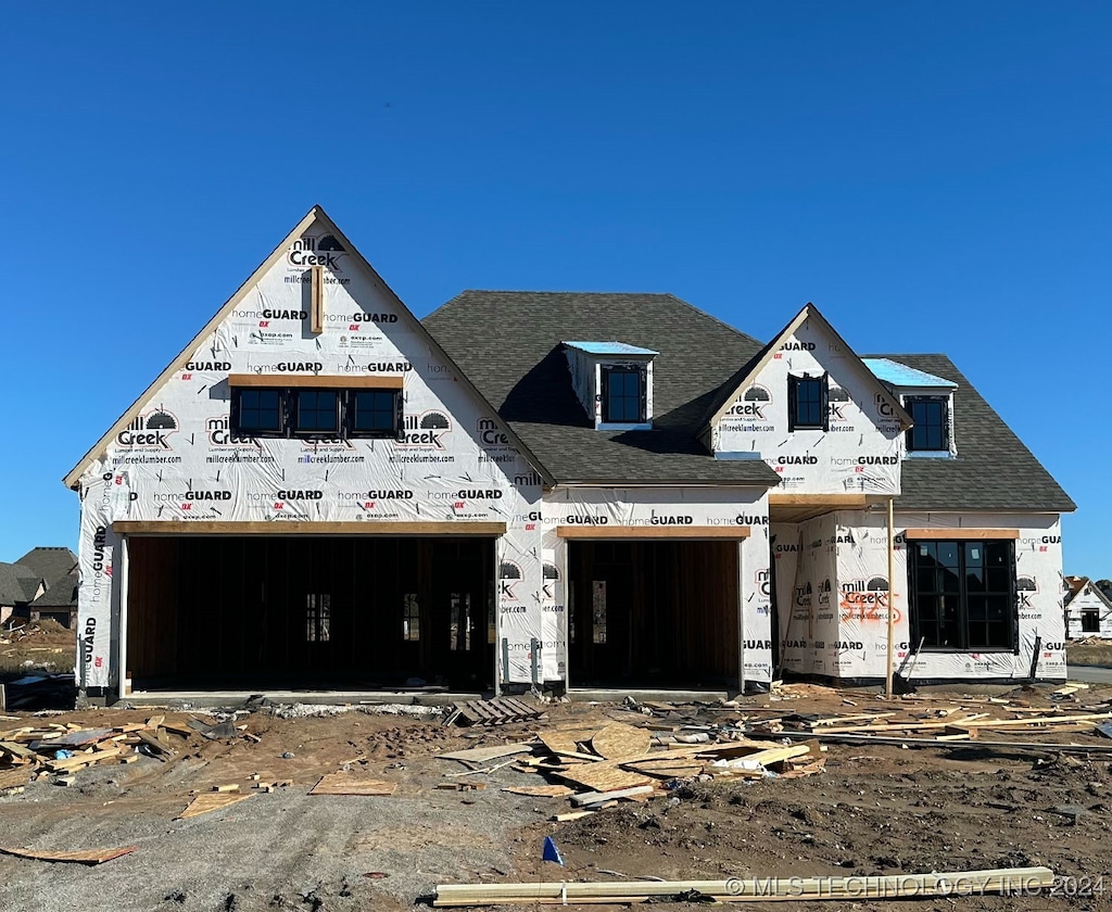 view of property in mid-construction