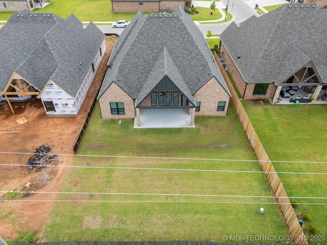 6617 S Fir Ave, Broken Arrow, OK 74134 - aerial view of property and surrounding area