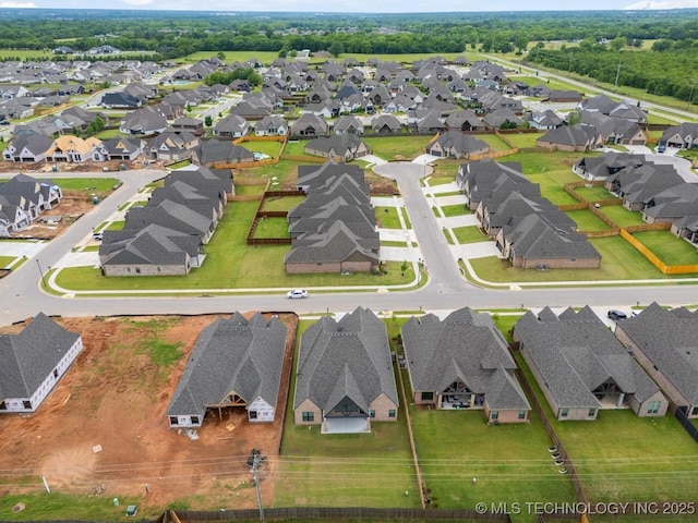 6617 S Fir Ave, Broken Arrow, OK 74134 - aerial view of residential area