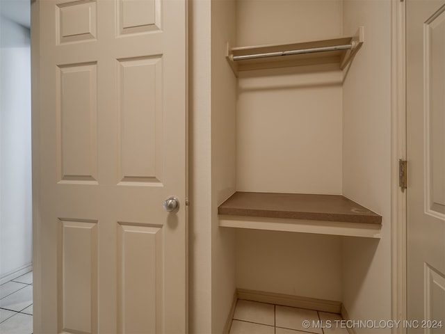 view of closet