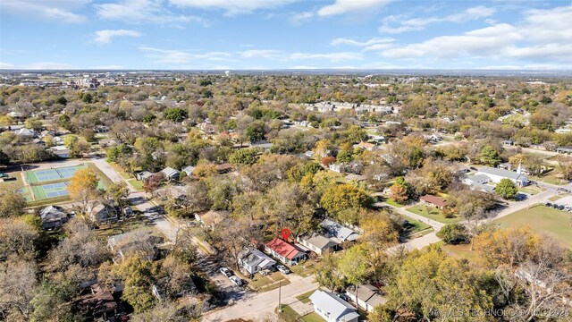 bird's eye view