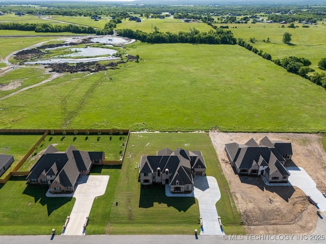 17537 S 56th E Ave, Bixby, OK 74008 - aerial view of sparsely populated area