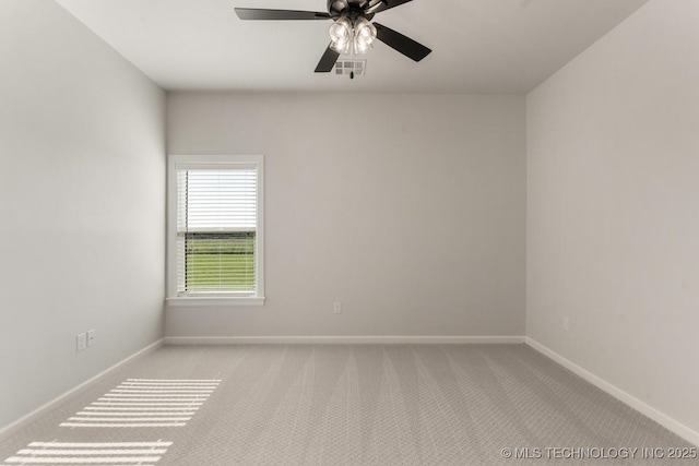 17537 S 56th E Ave, Bixby, OK 74008 - unfurnished room featuring light carpet, a ceiling fan, and baseboards