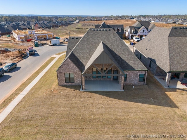 2708 W Van Buren Ct, Broken Arrow, OK 74134 - aerial view of residential area