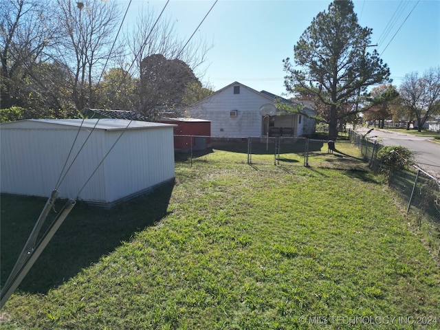 view of yard