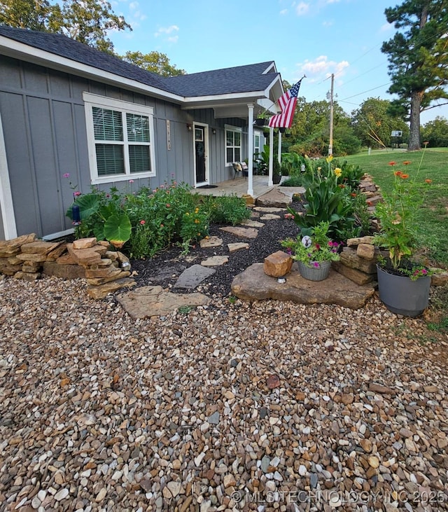 exterior space featuring a patio area