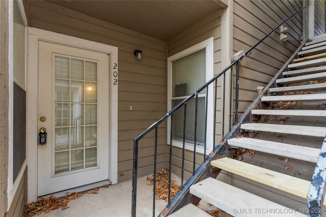 view of entrance to property