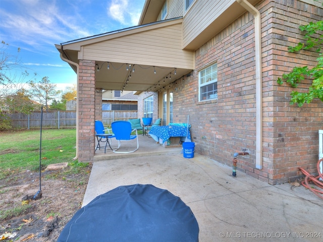 view of patio