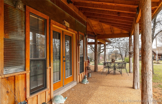 view of patio