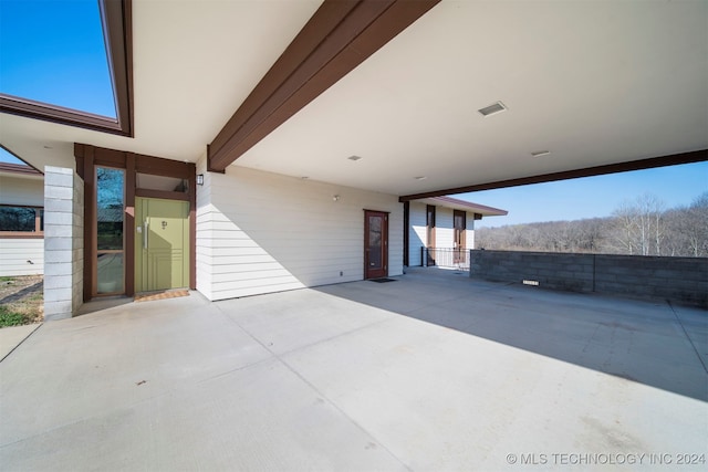 view of patio / terrace