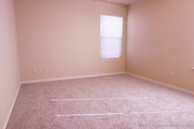 spare room with carpet