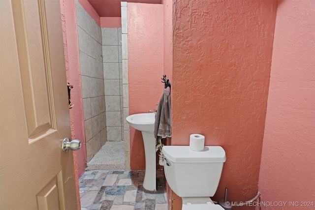 bathroom with toilet