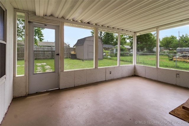 47 S 204th E Ave, Tulsa, OK 74108 - unfurnished sunroom with plenty of natural light