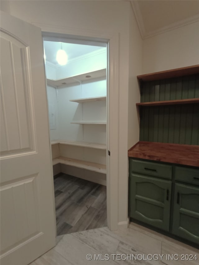 view of pantry