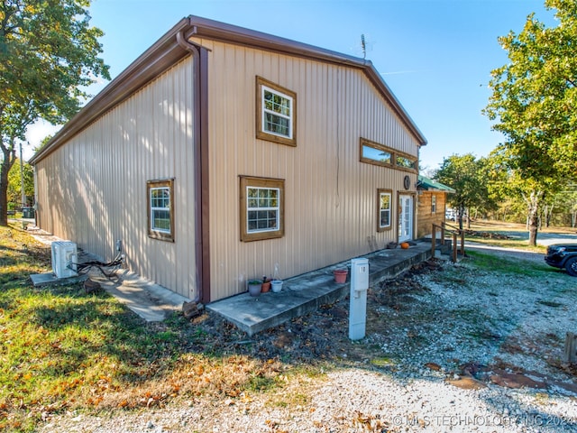 view of property exterior