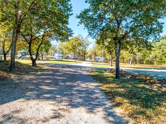 view of road