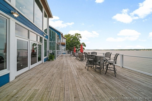 view of deck