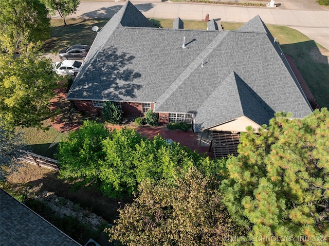 3103 Callaway Dr, Claremore, OK 74019 - view from above of property