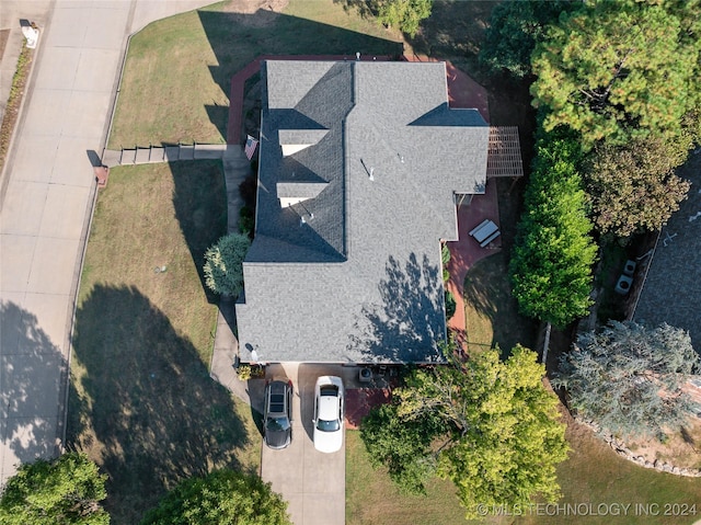 3103 Callaway Dr, Claremore, OK 74019 - view from above of property