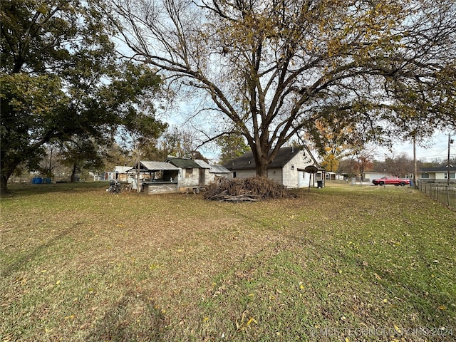 view of yard