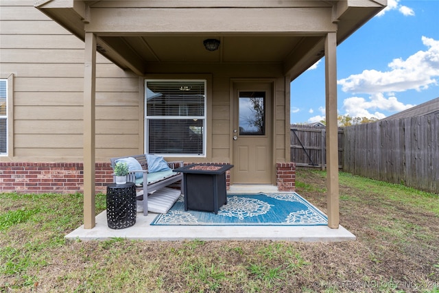 view of entrance to property