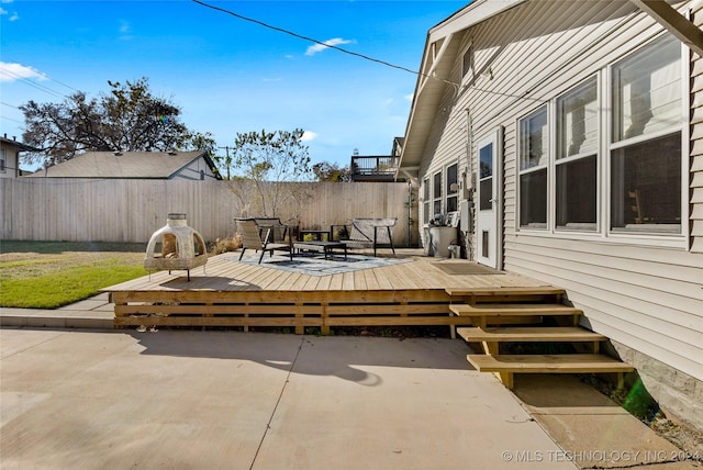 exterior space featuring a patio