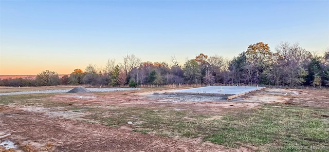 view of storm shelter