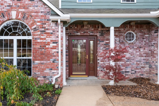 view of property entrance