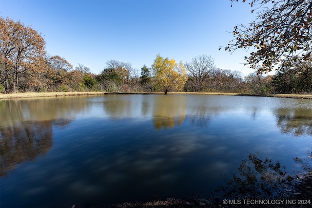 property view of water