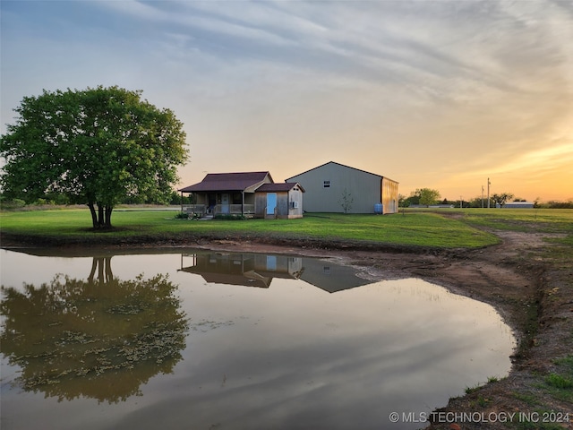 property view of water