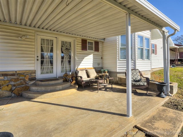 view of patio