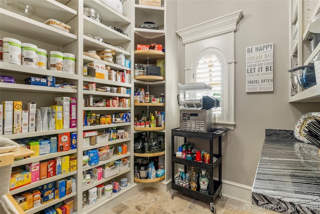 view of pantry