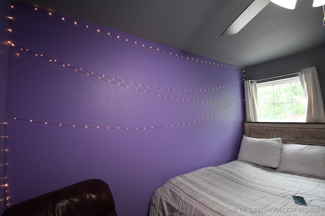 304 S Blackstone St, Vian, OK 74962 - bedroom featuring a ceiling fan