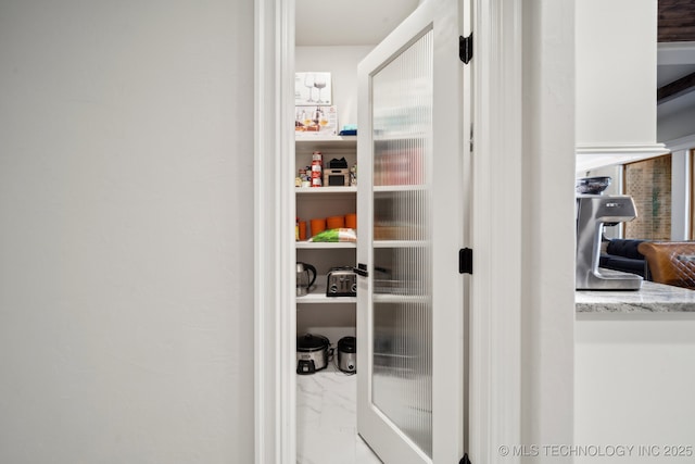 view of pantry