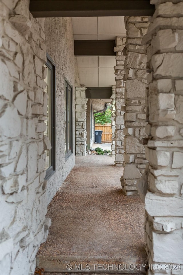 view of hallway