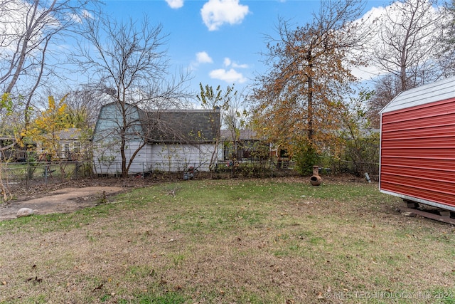 view of yard