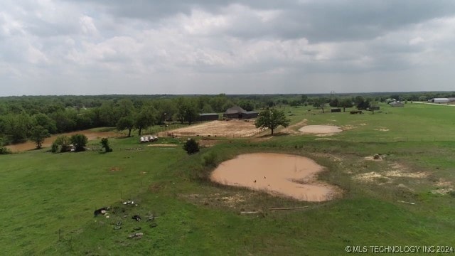 340 Clay Hl, Lone Grove, OK 73443 - aerial view featuring a rural view