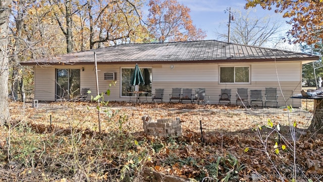 view of rear view of house