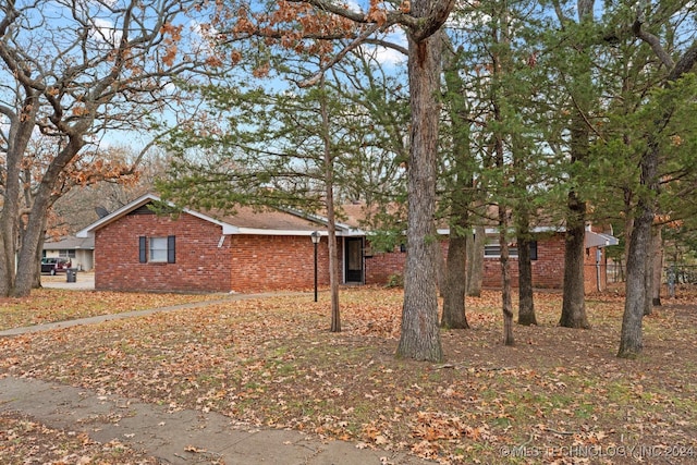 view of side of property