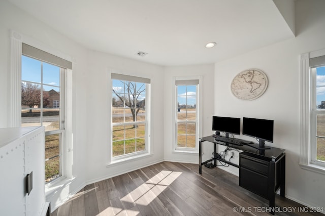 office space with plenty of natural light