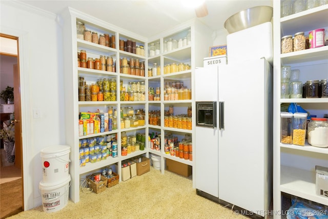 view of pantry