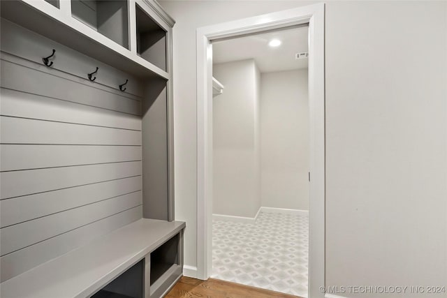 view of mudroom