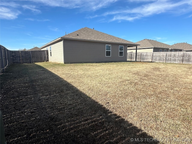 view of rear view of house