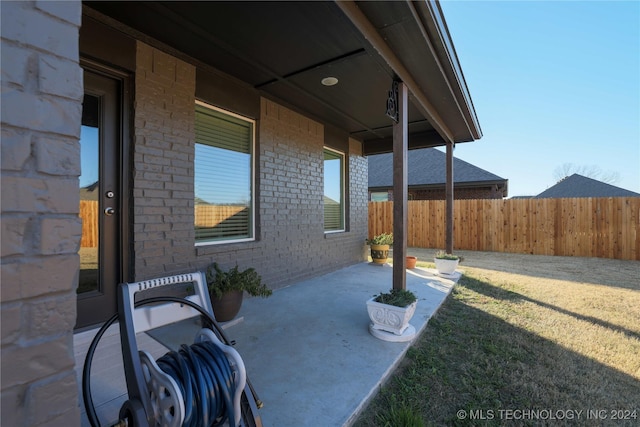 view of patio / terrace