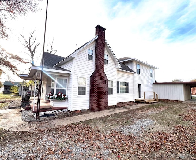 view of back of house