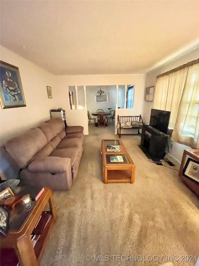 living room featuring hardwood / wood-style floors