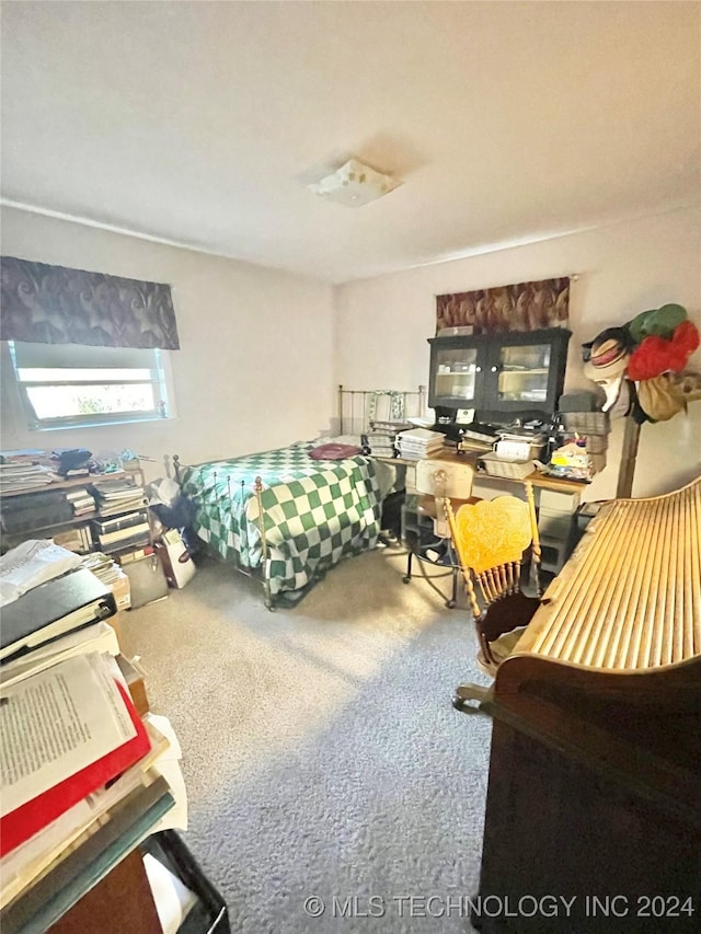 bedroom featuring carpet floors